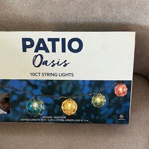 Multicolor String Lights Indoor/Outdoor